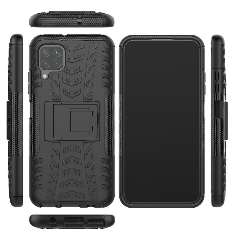 Hoesje voor Huawei P40 Lite Wit Zwart Ultrabestendig