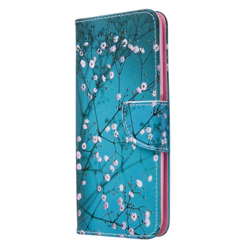 Leren Hoesje Huawei P40 Lite Boom In Bloei