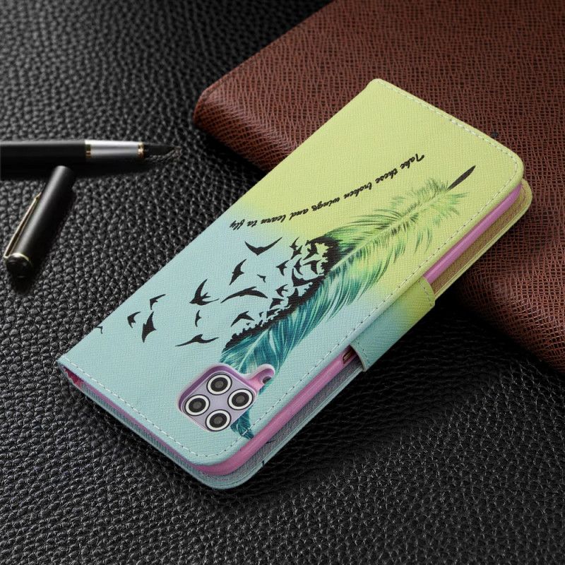 Leren Hoesje Huawei P40 Lite Leren Vliegen