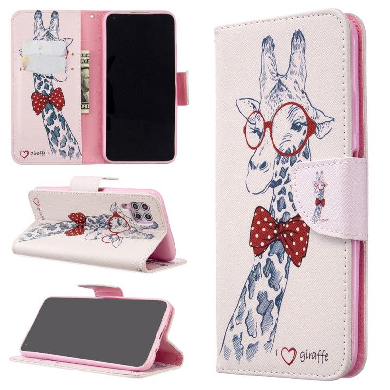 Leren Hoesje voor Huawei P40 Lite Nerdgiraf