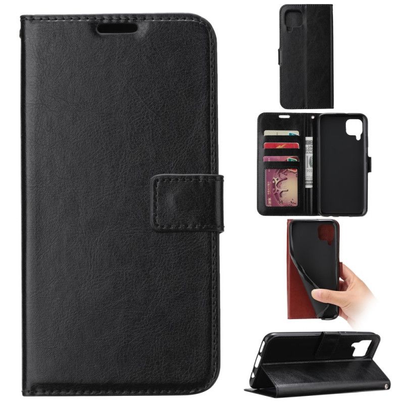 Leren Hoesje voor Huawei P40 Lite Zwart Extreem Slank Leereffect