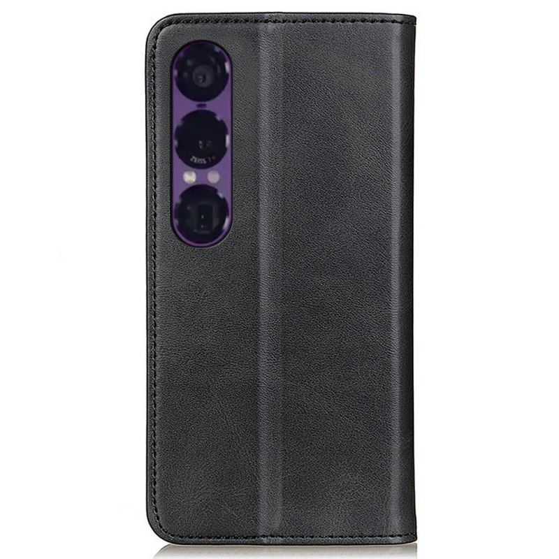 Folio-hoesje Sony Xperia 1 Vii Splitleer Vintage