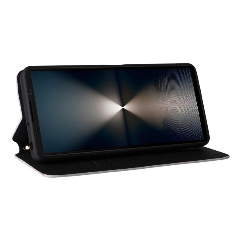 Folio-hoesje Sony Xperia 1 Vii Telefoonhoesje 3d-diamanten