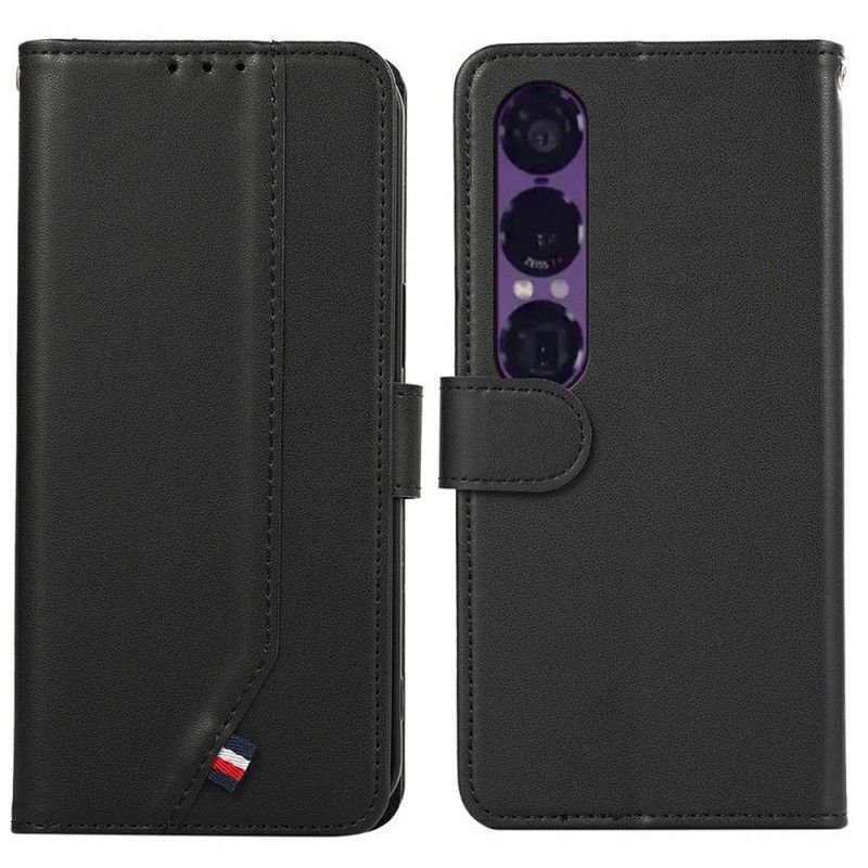 Folio-hoesje Sony Xperia 1 Vii Telefoonhoesje Rfid-bescherming