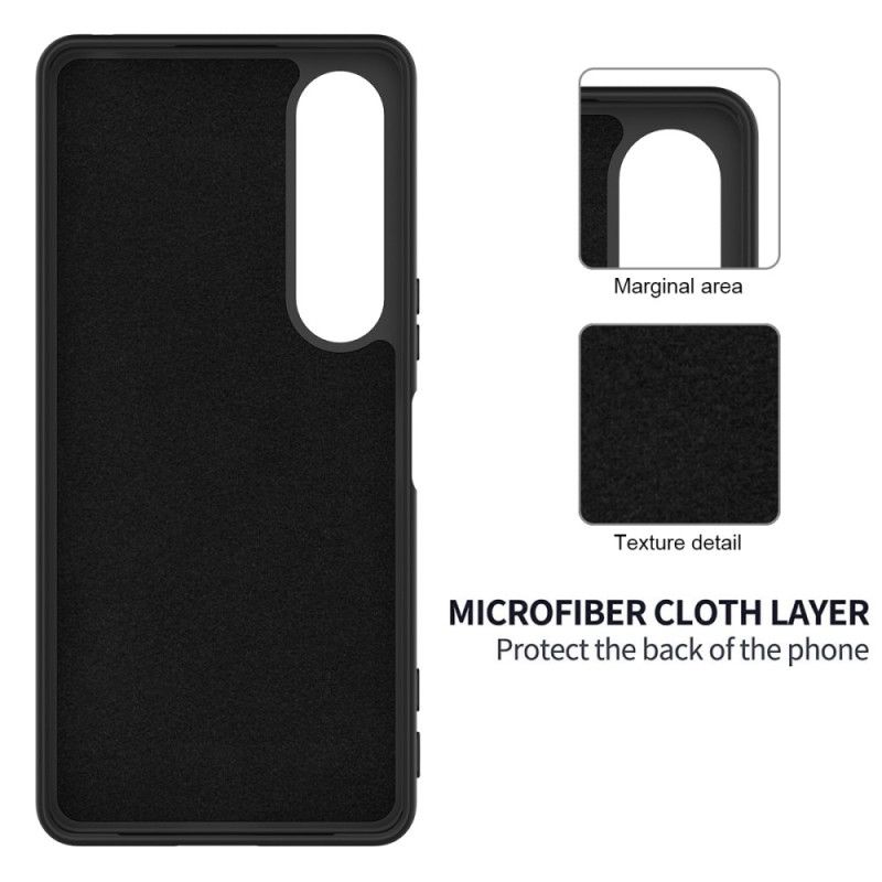 Hoesje Sony Xperia 1 Vii Siliconen Met Koord