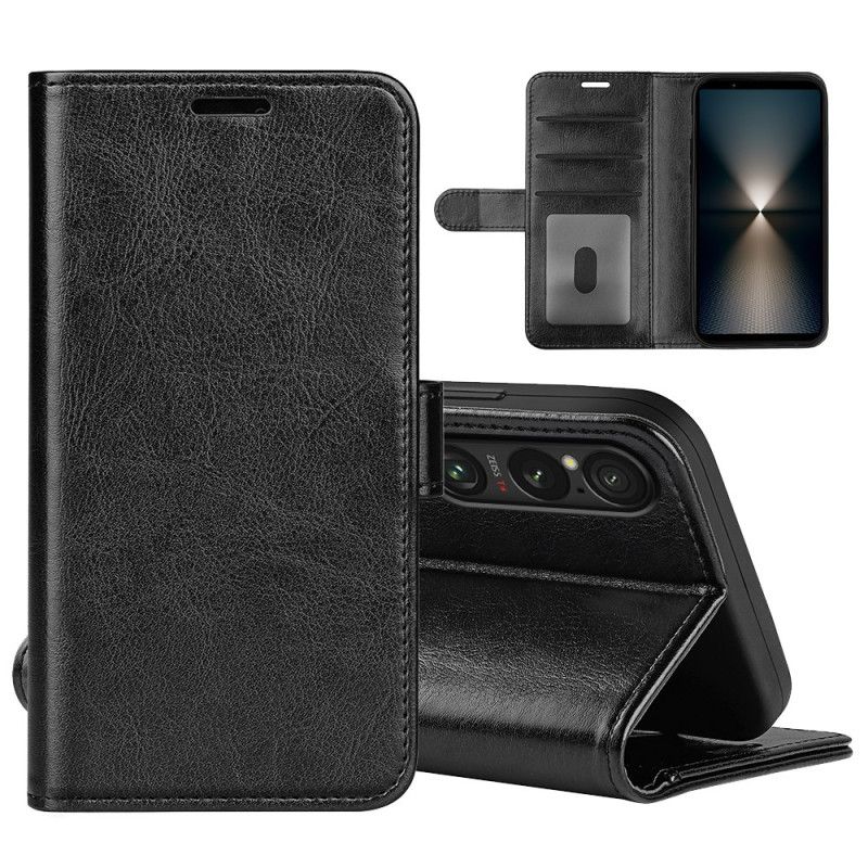Leren Hoesje Sony Xperia 1 Vii Vintage Bescherming Hoesje