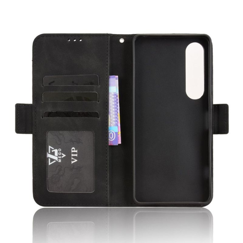 Leren Hoesje Voor Sony Xperia 1 Vii Meerdere Kaarten