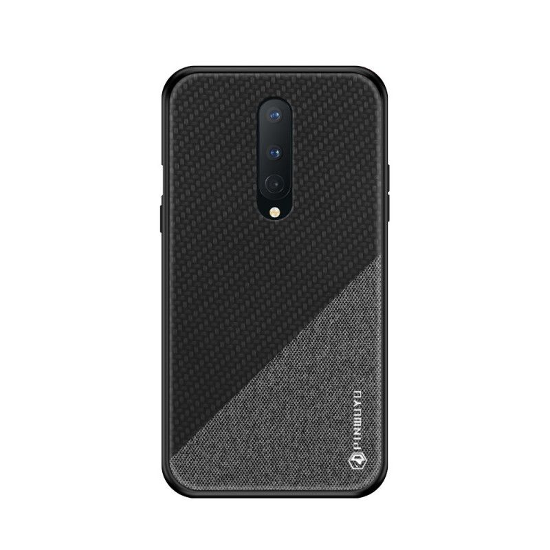 Case Hoesje OnePlus 8 Magenta Zwart Telefoonhoesje Pinwuyo Eer-Serie