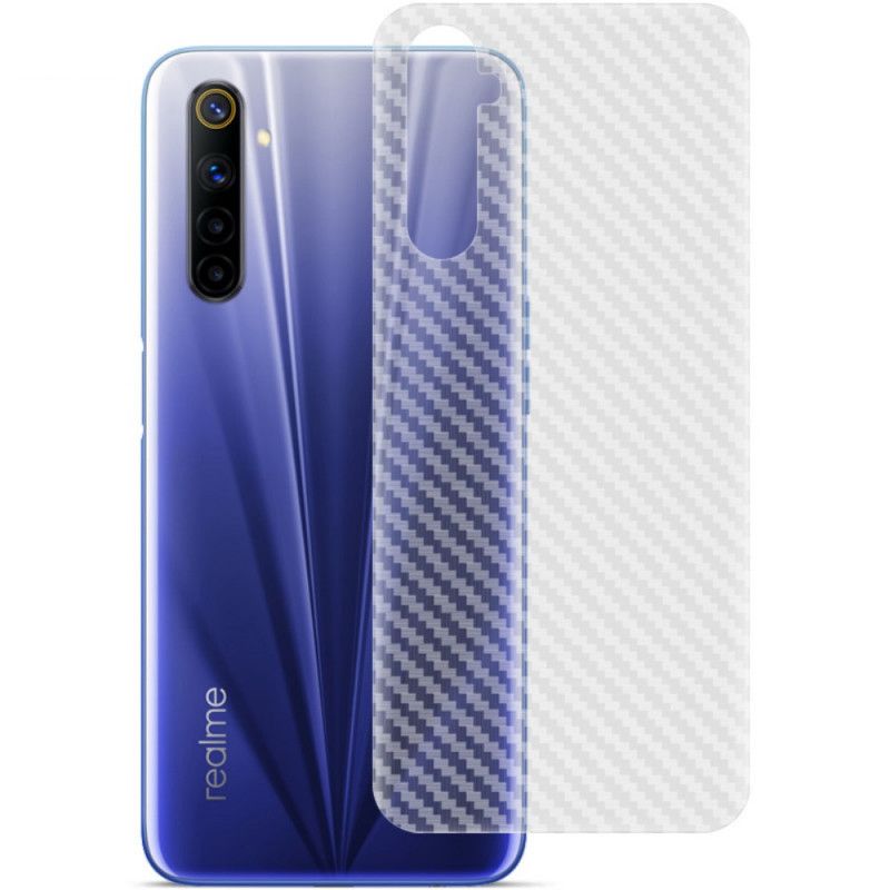 Achterbeschermfolie Realme 6 Carbon Imak-Stijl