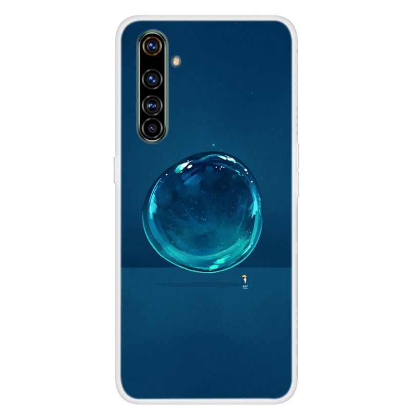 Cover Hoesje Realme 6 Telefoonhoesje Druppel Water