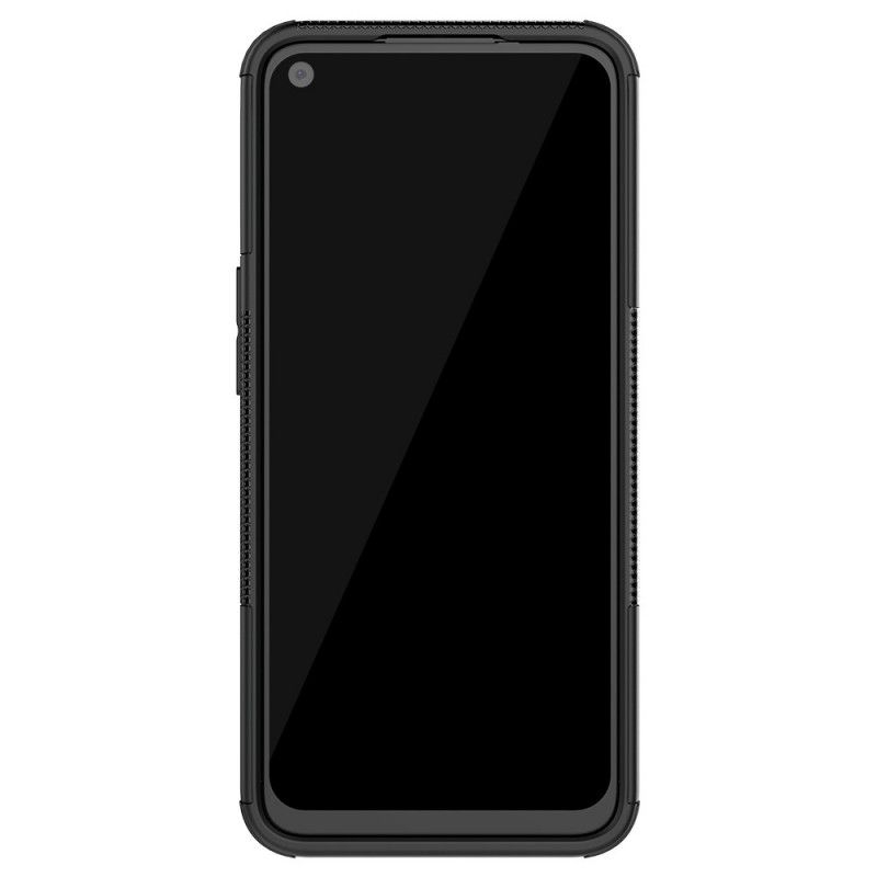 Hoesje voor Realme 6 Wit Zwart Ultrabestendig