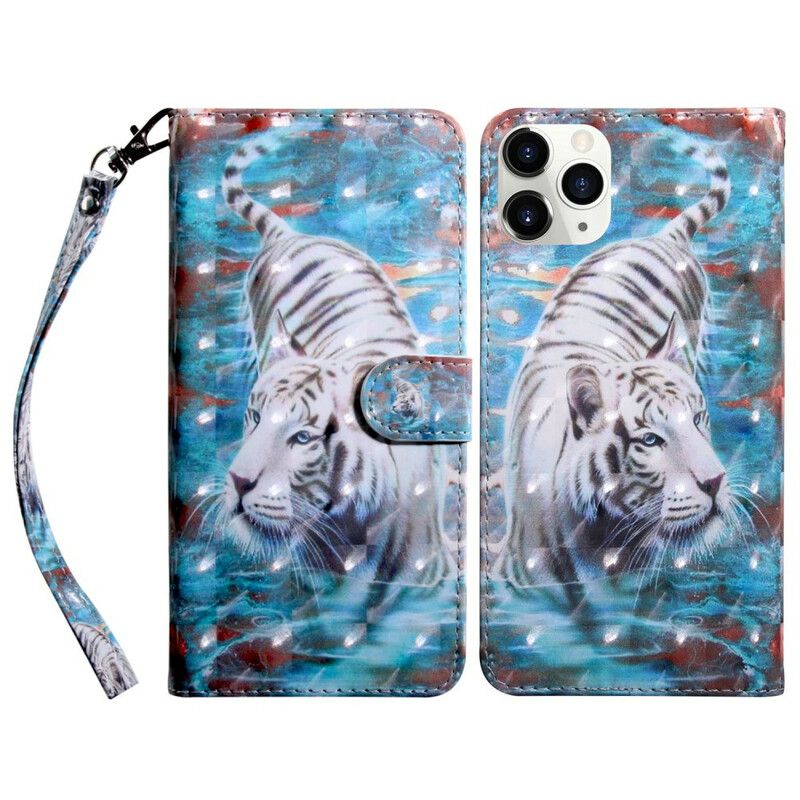 Bescherming Hoesje iPhone 13 Pro Lichtvlek Lucien The Tiger