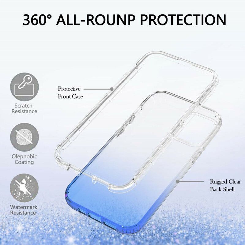Hoesje iPhone 13 Pro Ontwerp Met Kleurverloop