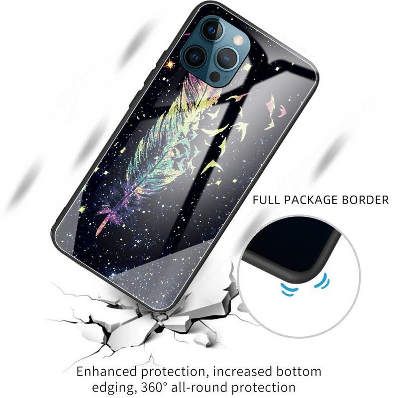 Hoesje iPhone 13 Pro Veren Gehard Glas