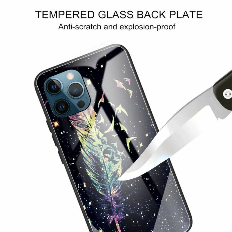 Hoesje iPhone 13 Pro Veren Gehard Glas