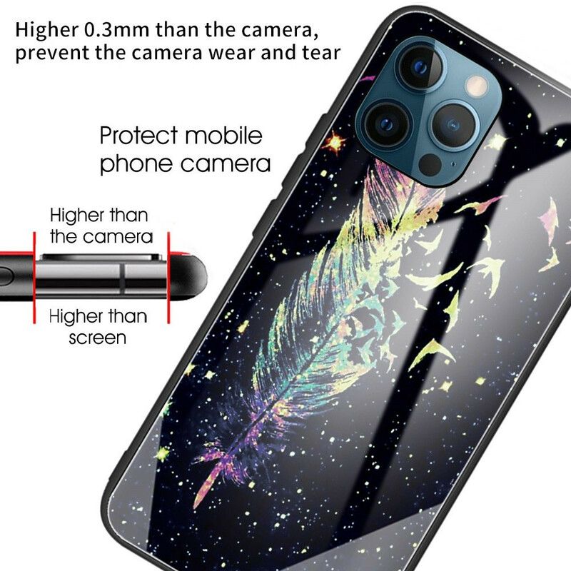 Hoesje iPhone 13 Pro Veren Gehard Glas