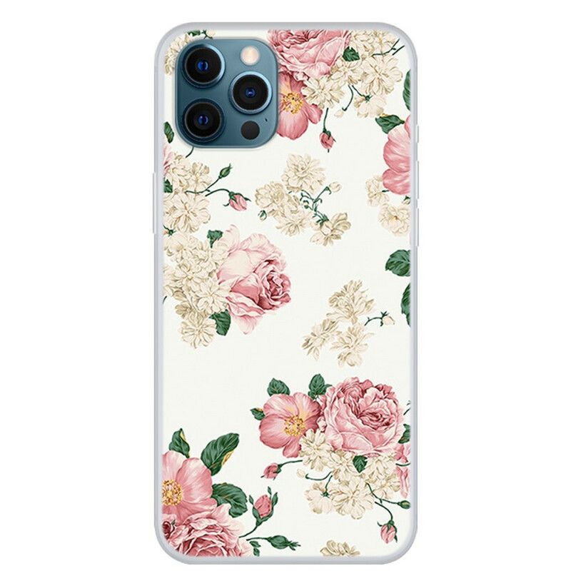 Hoesje iPhone 13 Pro Vrijheidsbloemen