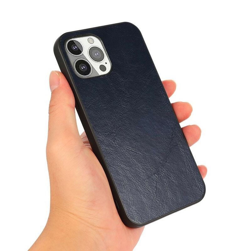 Hoesje iPhone 13 Pro Zakelijke Lederen Stijl