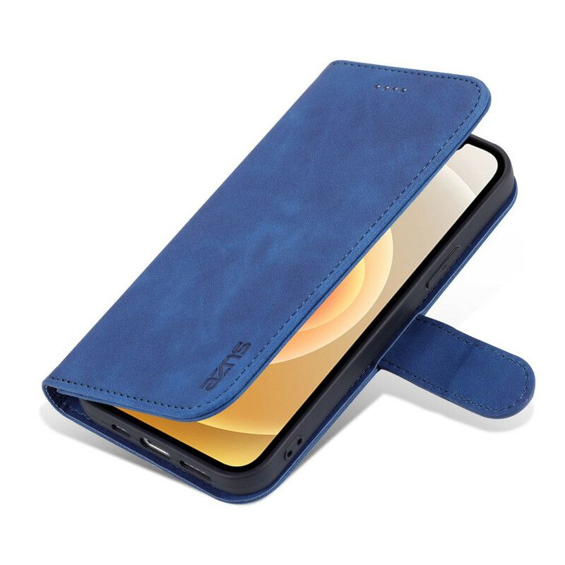Leren Hoesje Voor iPhone 13 Pro Azns Kunstleer