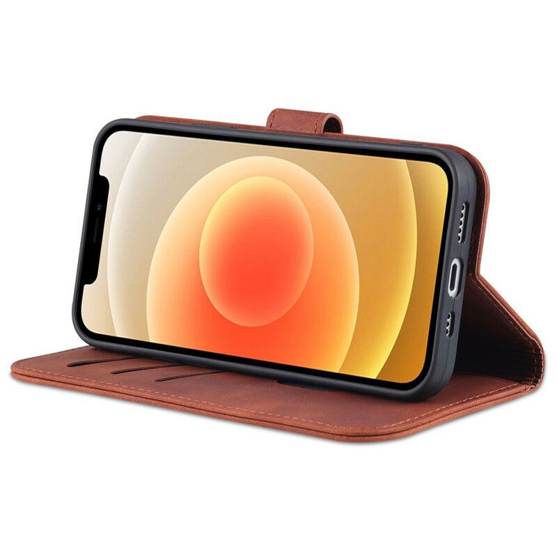 Leren Hoesje Voor iPhone 13 Pro Azns Kunstleer
