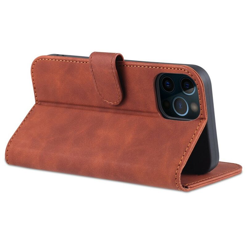 Leren Hoesje Voor iPhone 13 Pro Azns Kunstleer