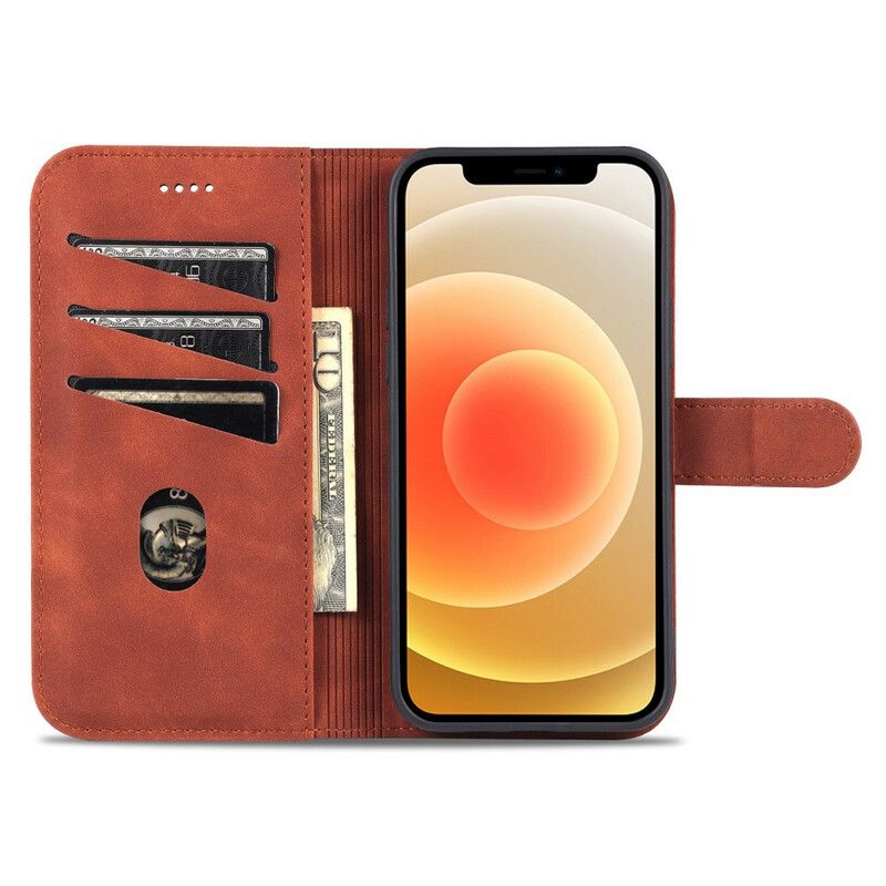 Leren Hoesje Voor iPhone 13 Pro Azns Kunstleer