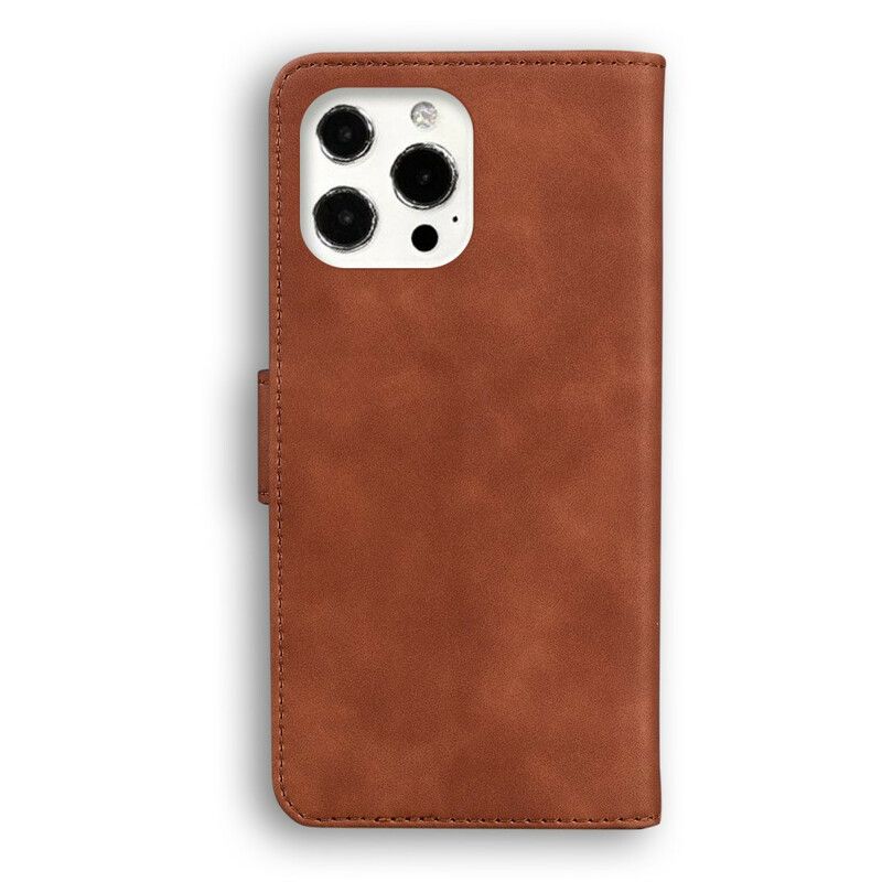 Leren Hoesje Voor iPhone 13 Pro Stijl Lederen Couture