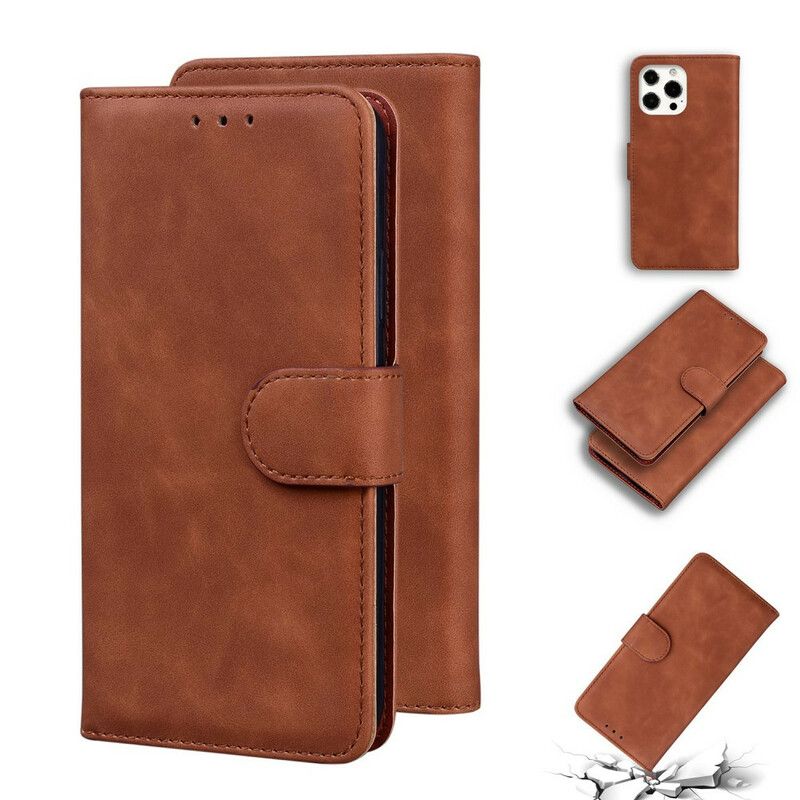 Leren Hoesje Voor iPhone 13 Pro Stijl Lederen Couture