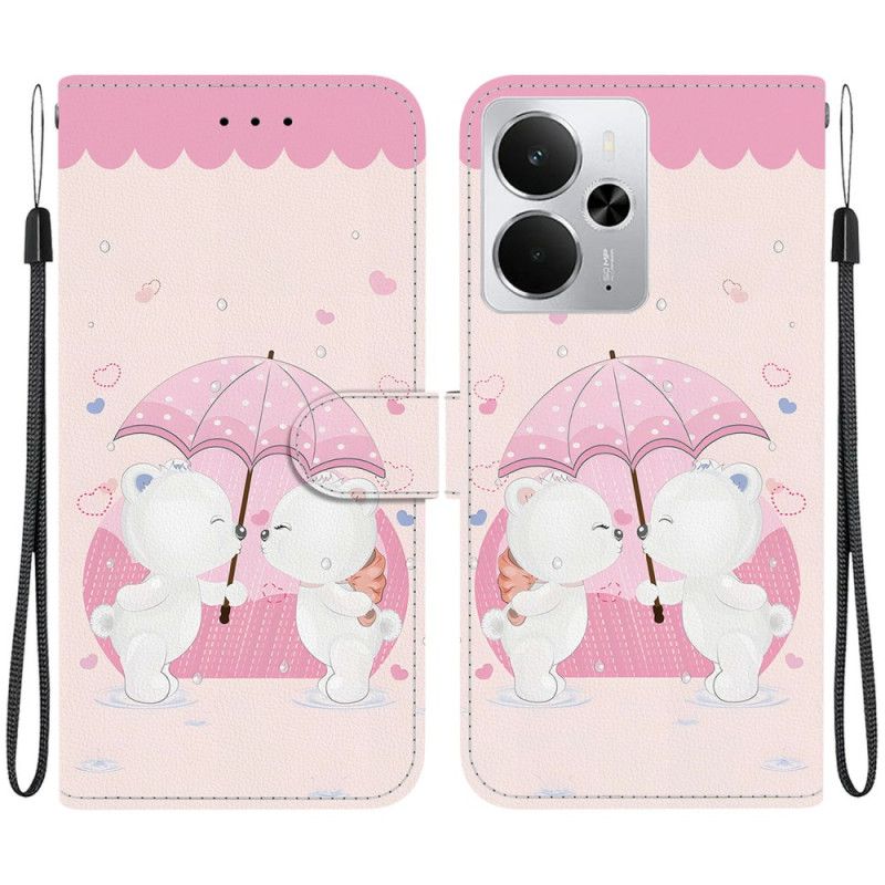 Bescherming Hoesje Realme 14 5g Cartoonberenpaar