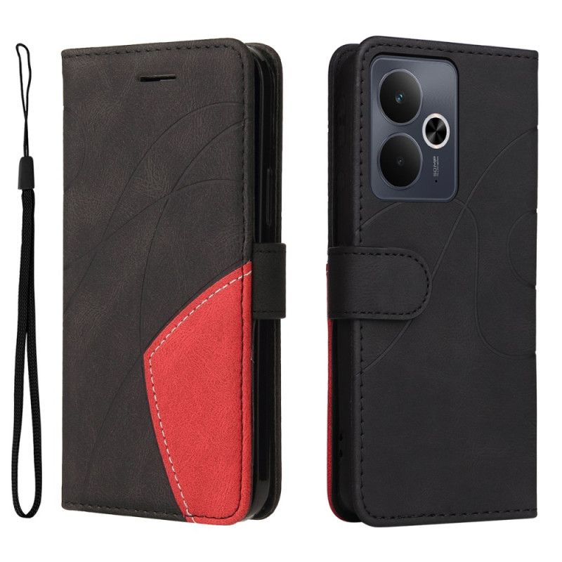 Bescherming Hoesje Realme 14 5g Tweekleurig Golvend