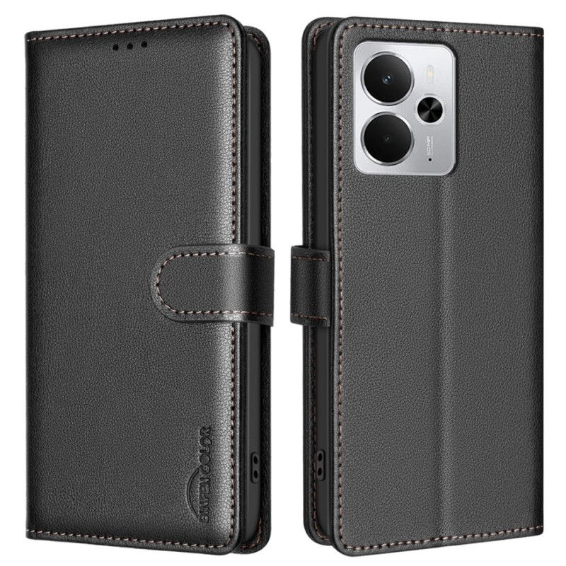 Folio-hoesje Realme 14 5g Binfen Rfid-blokkerend Kleur