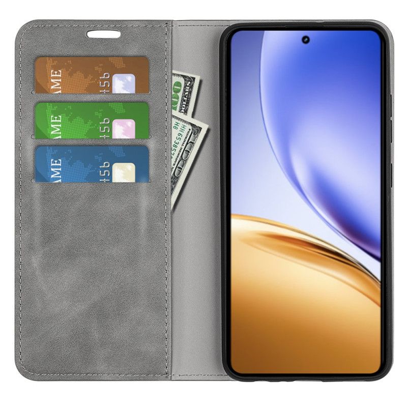 Folio-hoesje Realme 14 5g Leerstijl