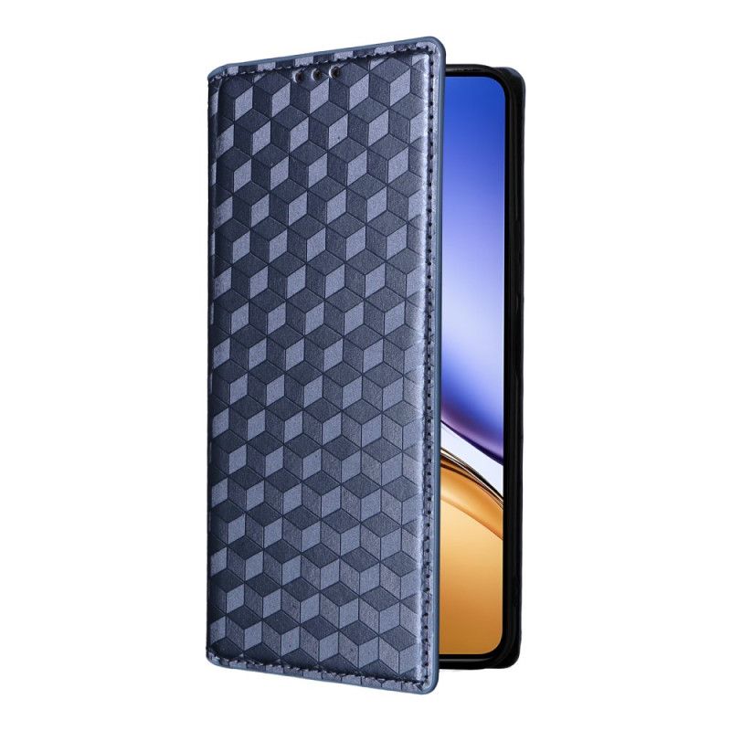 Folio-hoesje Realme 14 5g Telefoonhoesje 3d Diamanten
