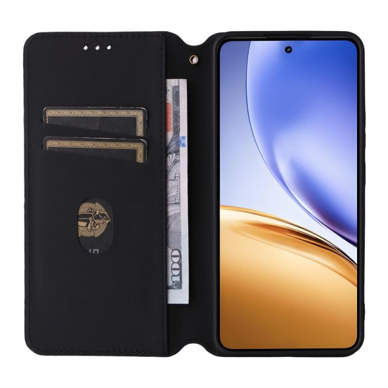 Folio-hoesje Realme 14 5g Telefoonhoesje 3d Diamanten