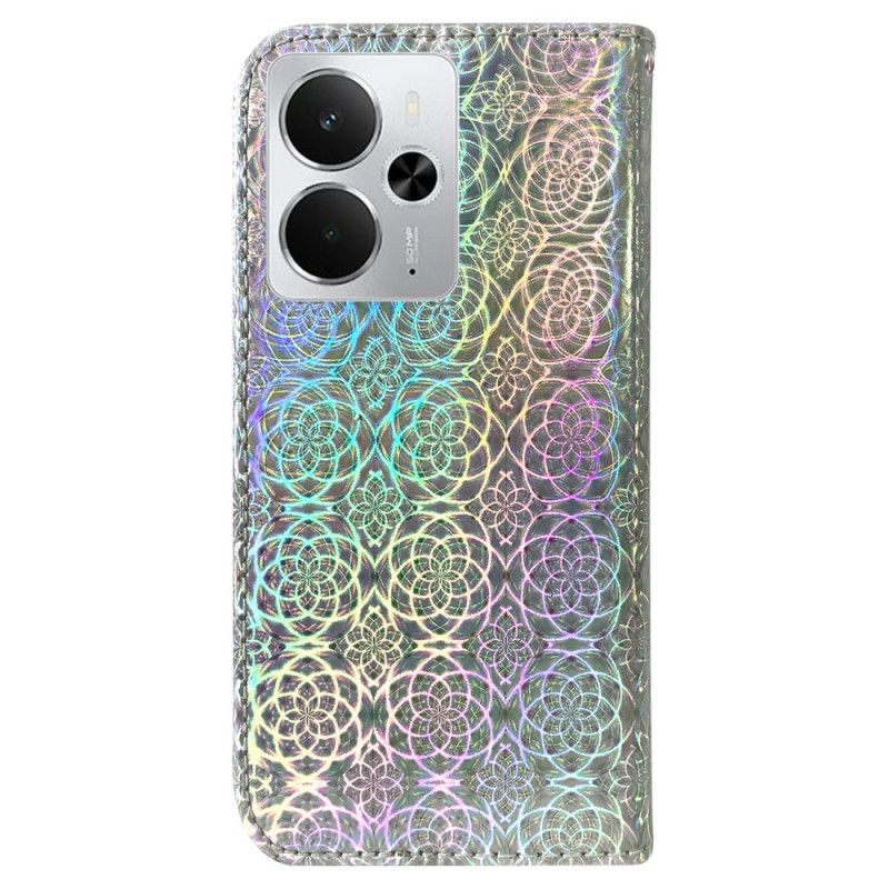Folio-hoesje Realme 14 5g Telefoonhoesje Disco Stijl