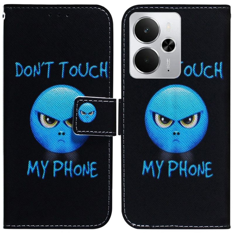 Folio-hoesje Realme 14 5g Telefoonhoesje Emoji-telefoon