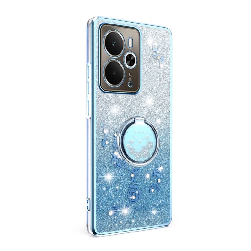 Hoesje Realme 14 5g Kadem Ringhouder Met Strass-steentjes