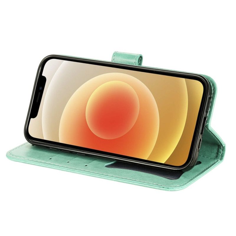 Leren Hoesje Voor Realme 14 5g Mandala Print