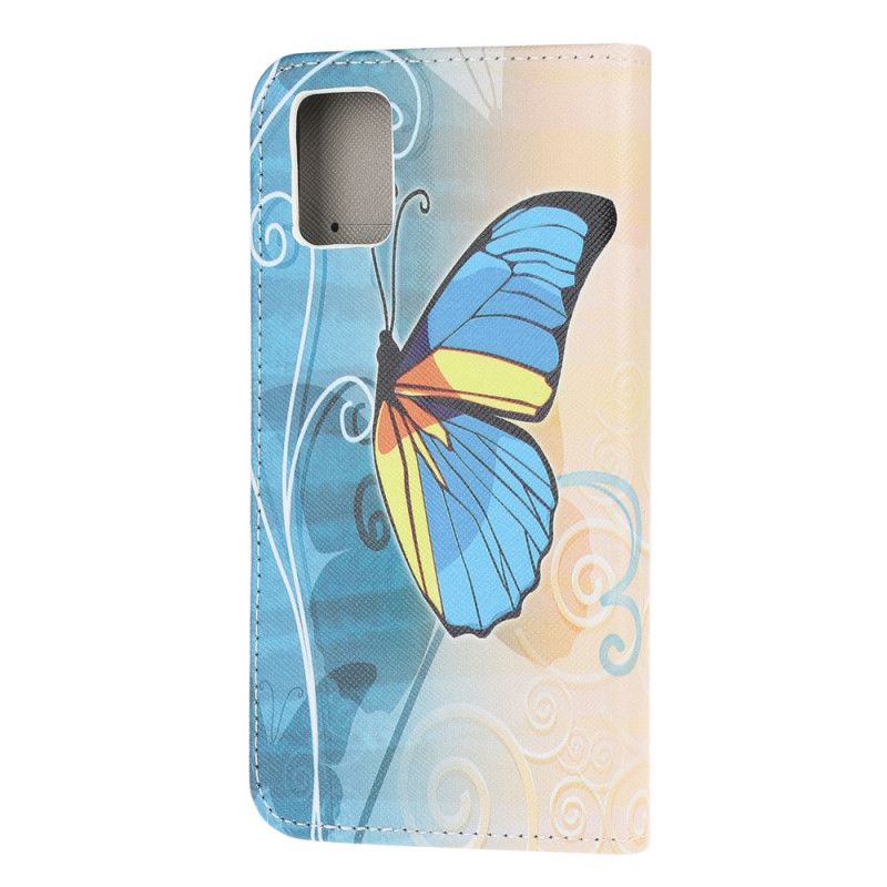 Leren Hoesje Xiaomi Poco M3 Vlinders
