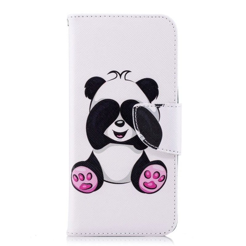 Bescherming Hoesje Huawei P20 Telefoonhoesje Leuke Panda
