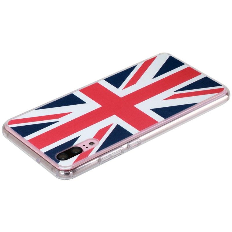 Case Hoesje Huawei P20 Telefoonhoesje Momax Engelse Vlag