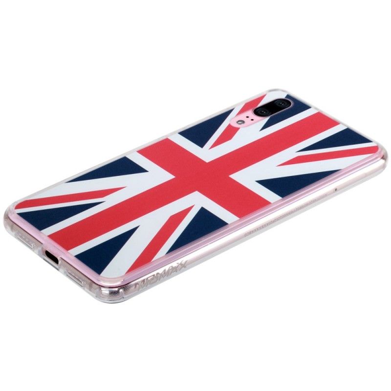 Case Hoesje Huawei P20 Telefoonhoesje Momax Engelse Vlag