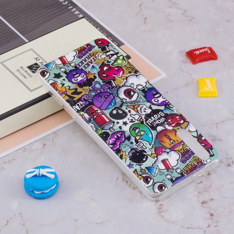 Hoesje Huawei P20 Fluorescerende Waanzin