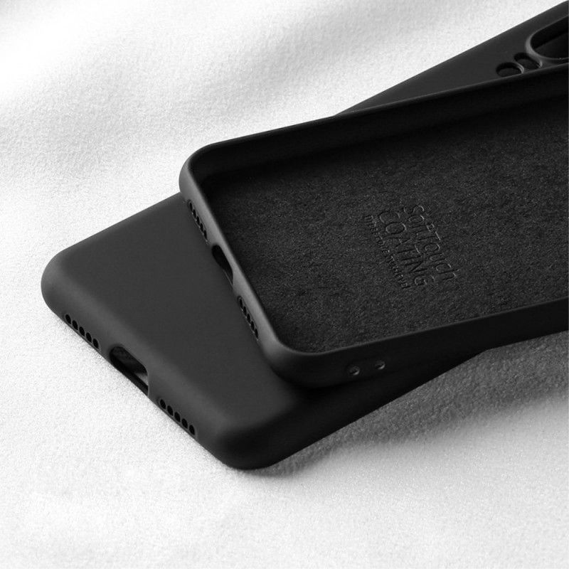 Hoesje Huawei P20 Rood Zwart X-Level Flexibele Siliconen