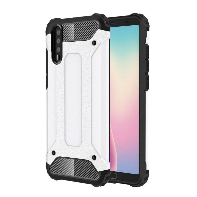 Hoesje voor Huawei P20 Rood Zwart Overlevende