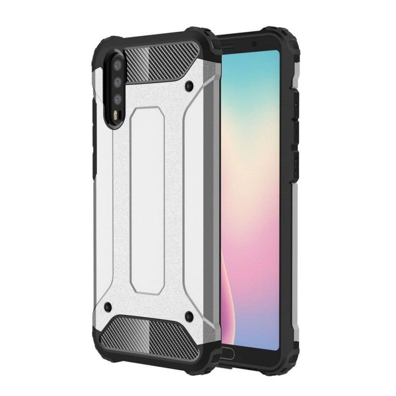 Hoesje voor Huawei P20 Rood Zwart Overlevende