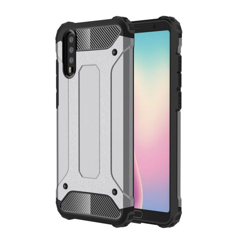 Hoesje voor Huawei P20 Rood Zwart Overlevende