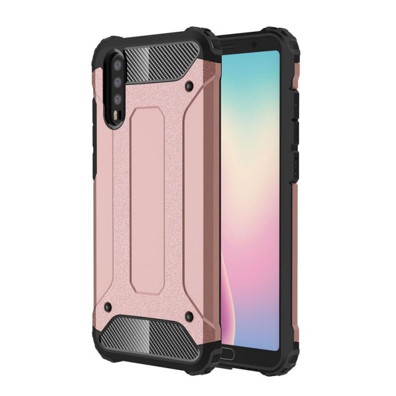 Hoesje voor Huawei P20 Rood Zwart Overlevende