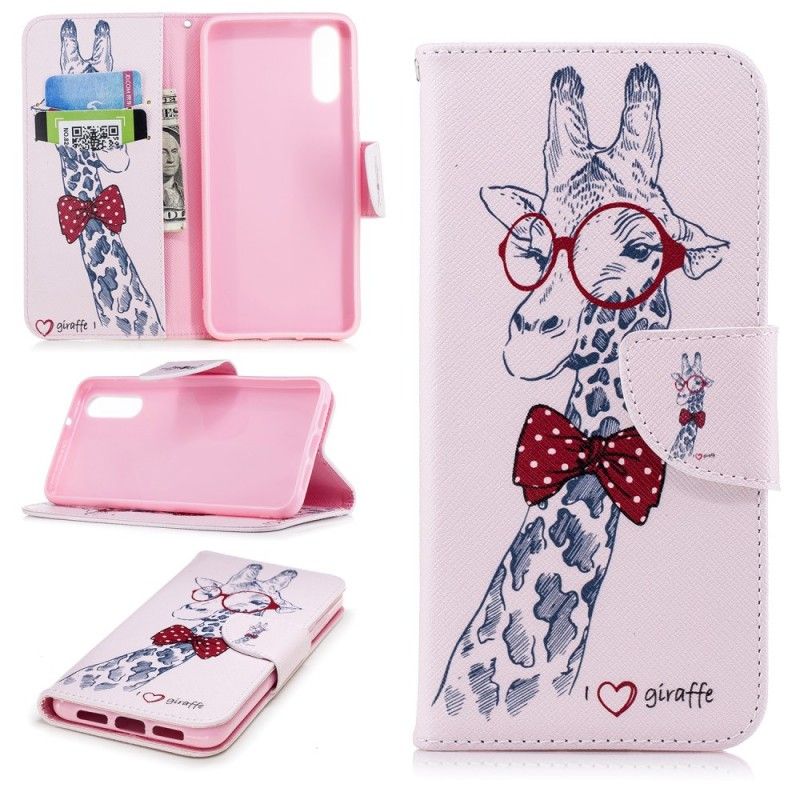 Leren Hoesje Huawei P20 Nerdgiraf