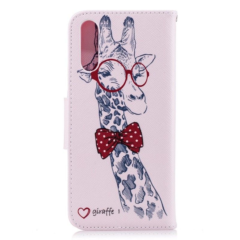 Leren Hoesje Huawei P20 Nerdgiraf